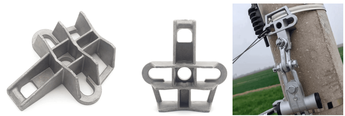 Soporte universal para postes UPB